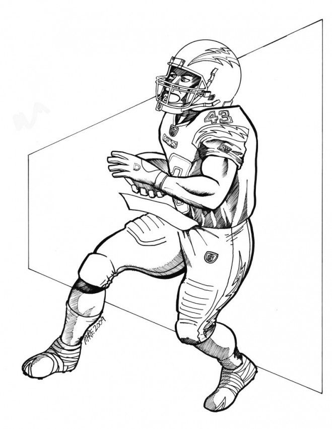 130+ Football Coloring Pages: Get Ready for Some Coloring Fun 53