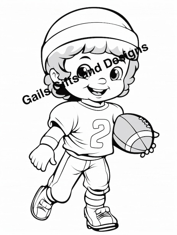 130+ Football Coloring Pages: Get Ready for Some Coloring Fun 85