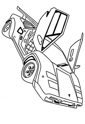 130+ Lamborghini Coloring Pages 102