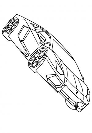 130+ Lamborghini Coloring Pages 103