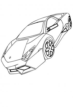 130+ Lamborghini Coloring Pages 108