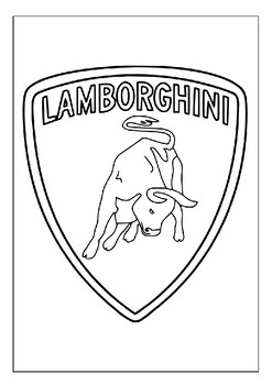 130+ Lamborghini Coloring Pages 113