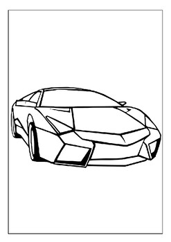 130+ Lamborghini Coloring Pages 116