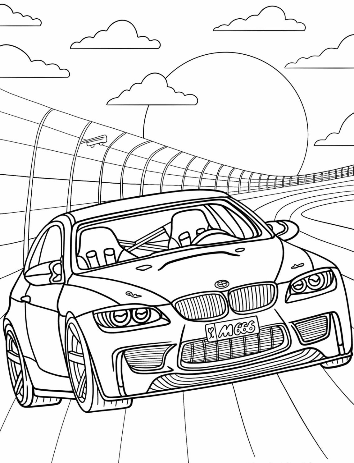 130+ Lamborghini Coloring Pages 15