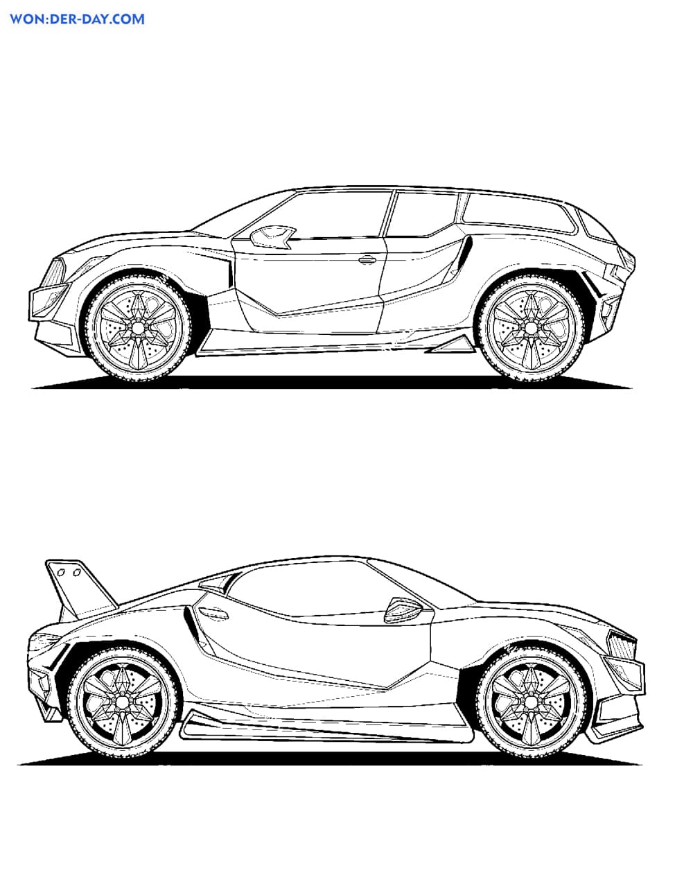 130+ Lamborghini Coloring Pages 22