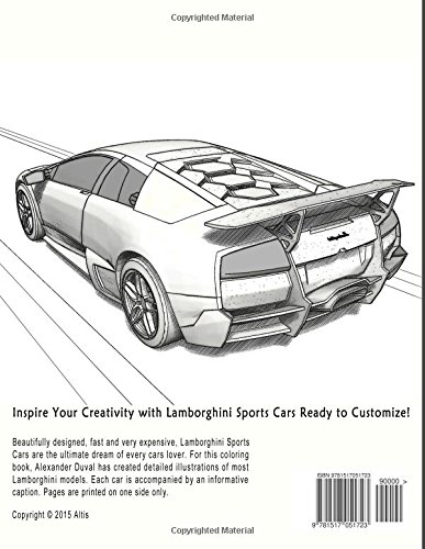 130+ Lamborghini Coloring Pages 37