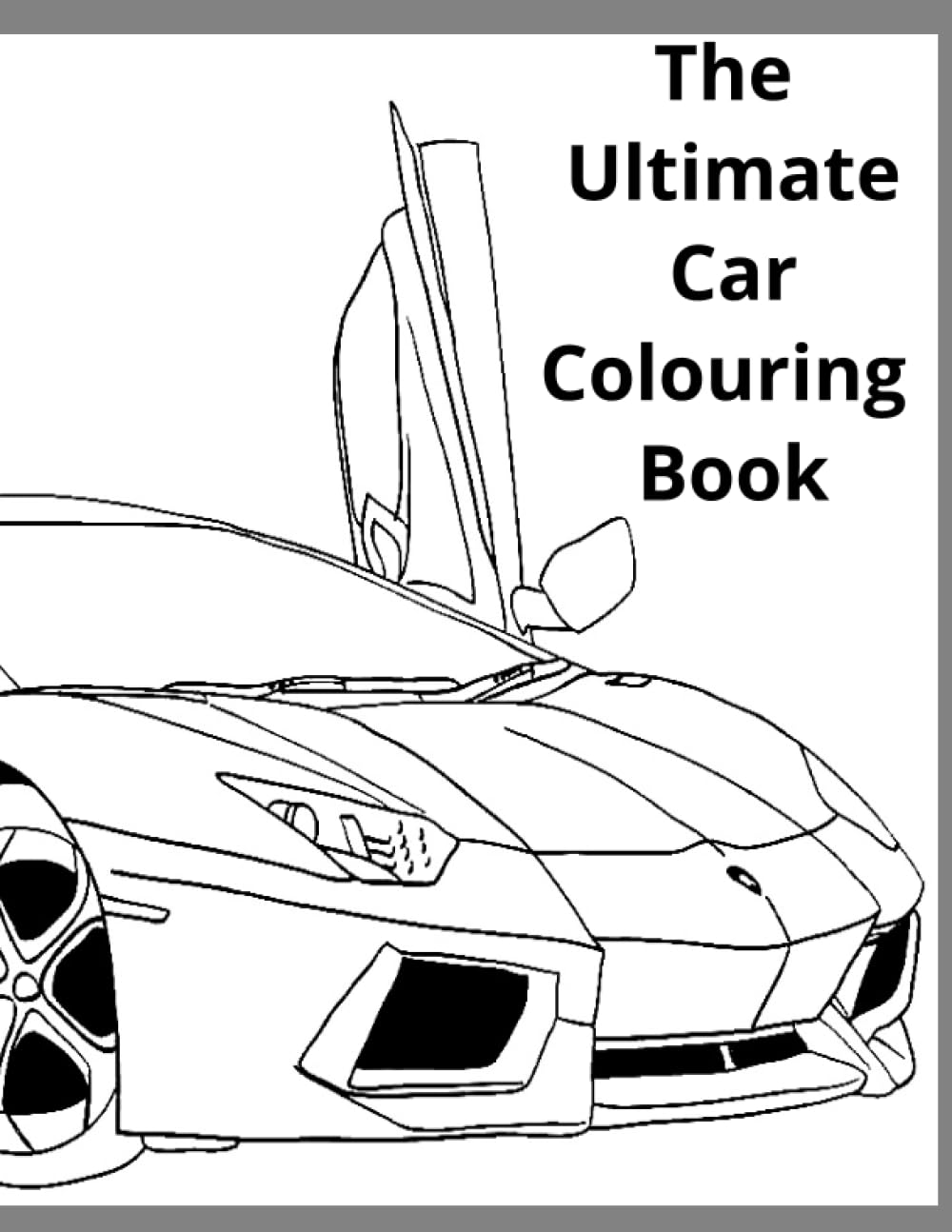 130+ Lamborghini Coloring Pages 39