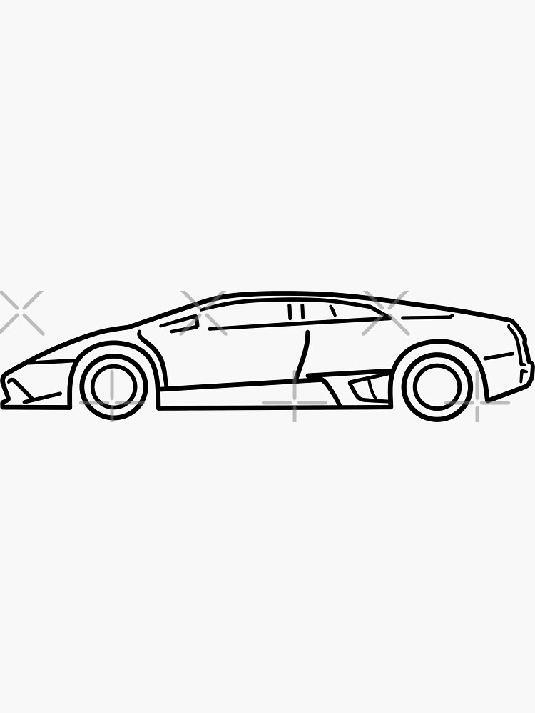 130+ Lamborghini Coloring Pages 43