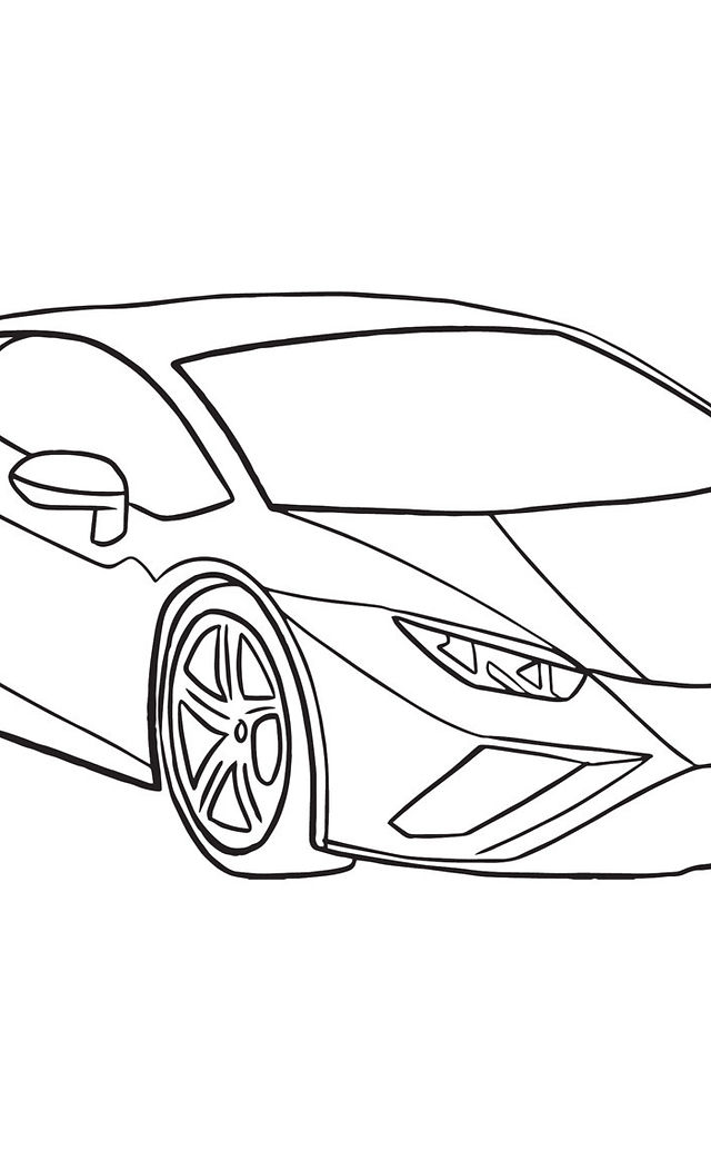 130+ Lamborghini Coloring Pages 50