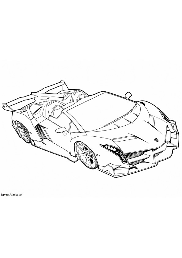 130+ Lamborghini Coloring Pages 55