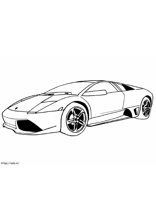 130+ Lamborghini Coloring Pages 59