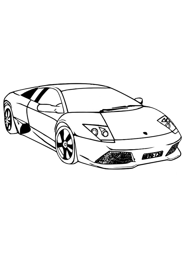 130+ Lamborghini Coloring Pages 61