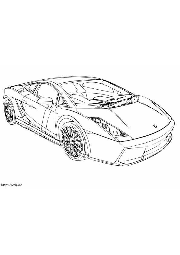 130+ Lamborghini Coloring Pages 67