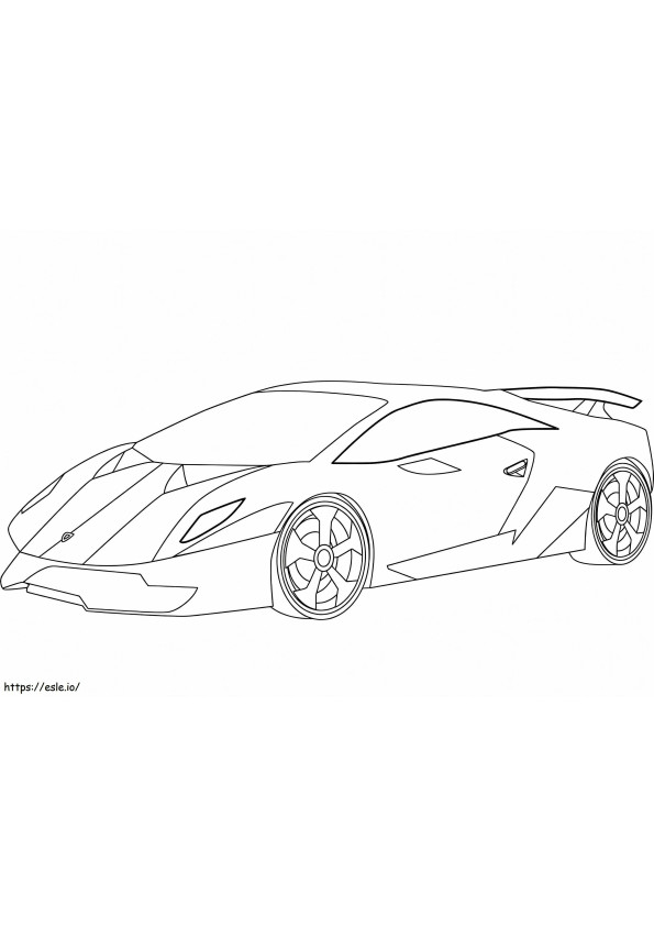 130+ Lamborghini Coloring Pages 68