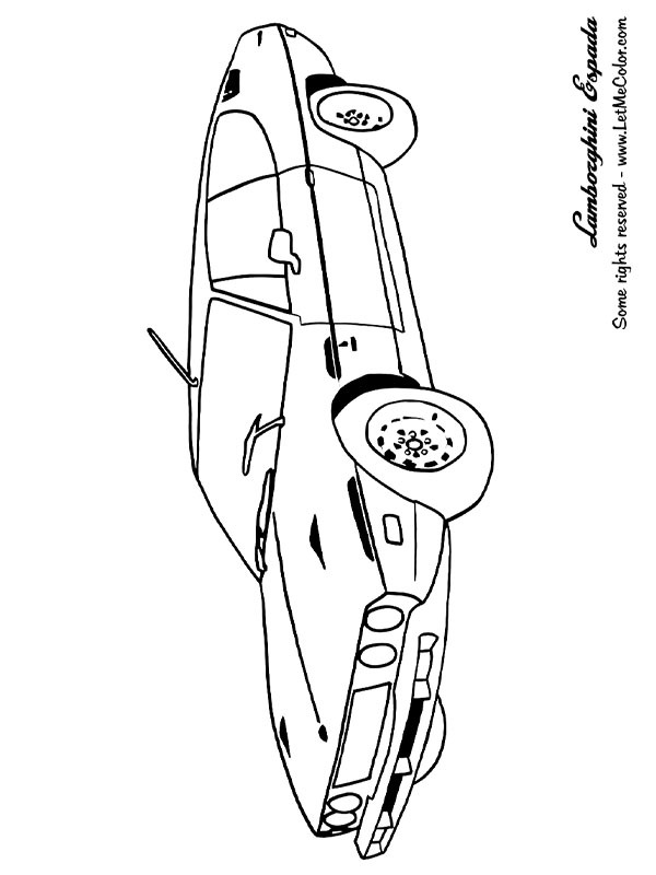 130+ Lamborghini Coloring Pages 70