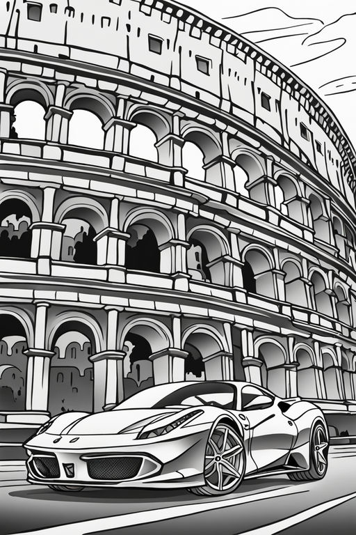 130+ Lamborghini Coloring Pages 82