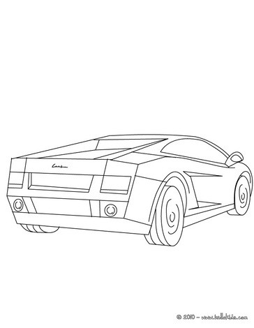 130+ Lamborghini Coloring Pages 94