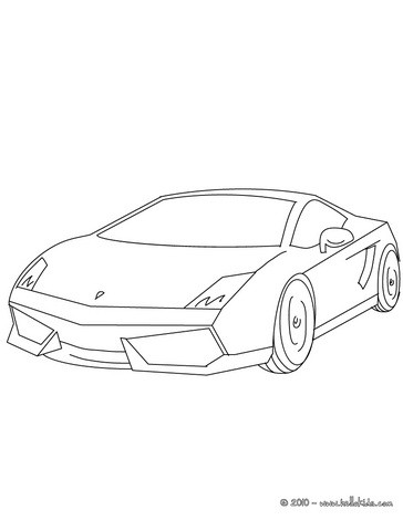 130+ Lamborghini Coloring Pages 96