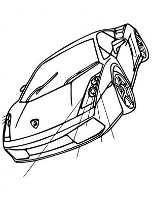 130+ Lamborghini Coloring Pages 97