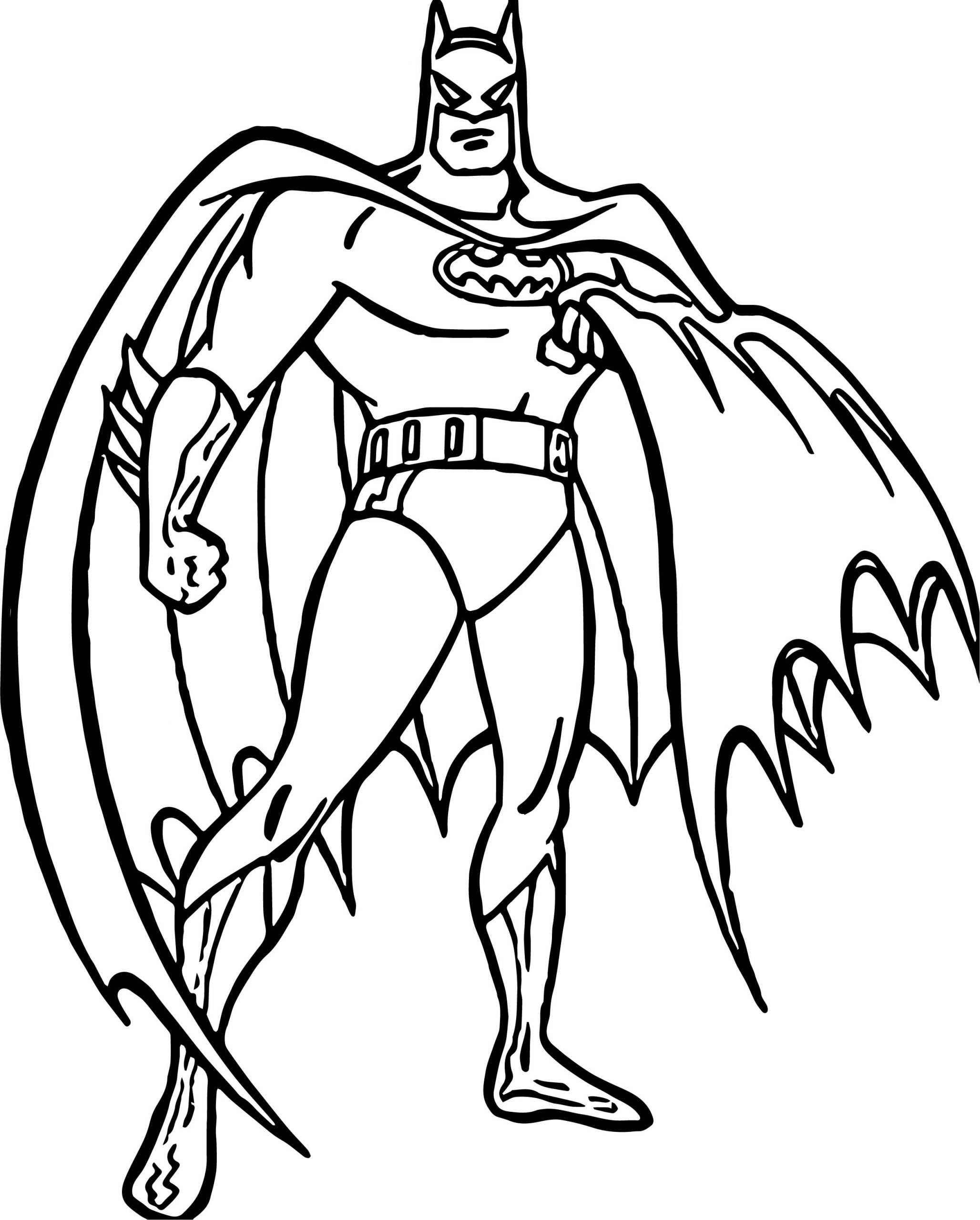 140+ Batman Coloring Pages 1