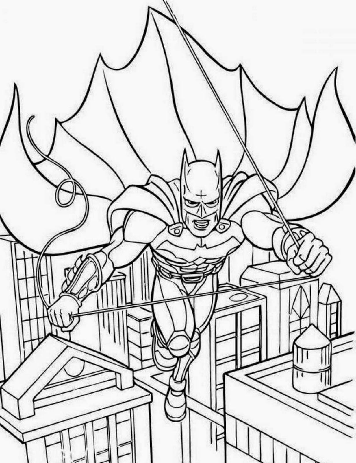 140+ Batman Coloring Pages 100