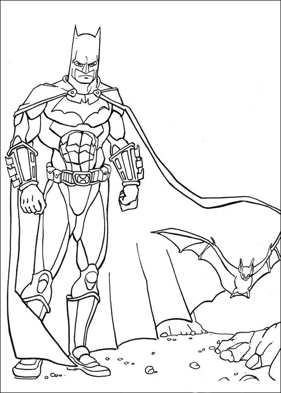 140+ Batman Coloring Pages 103