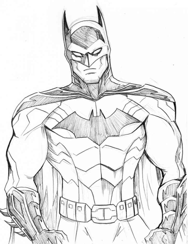 140+ Batman Coloring Pages 104