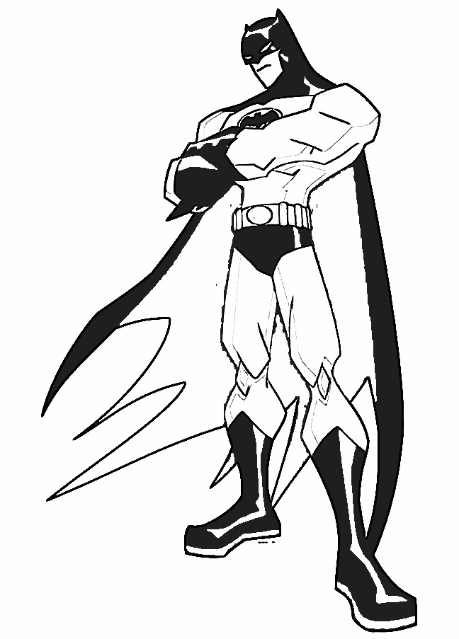 140+ Batman Coloring Pages 106