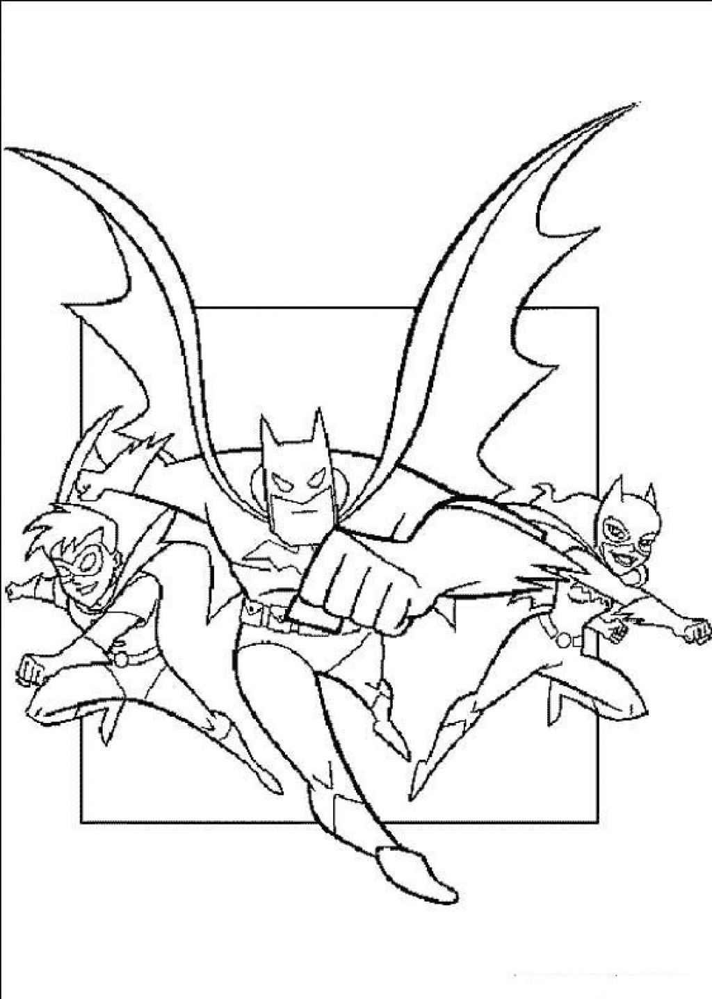 140+ Batman Coloring Pages 117