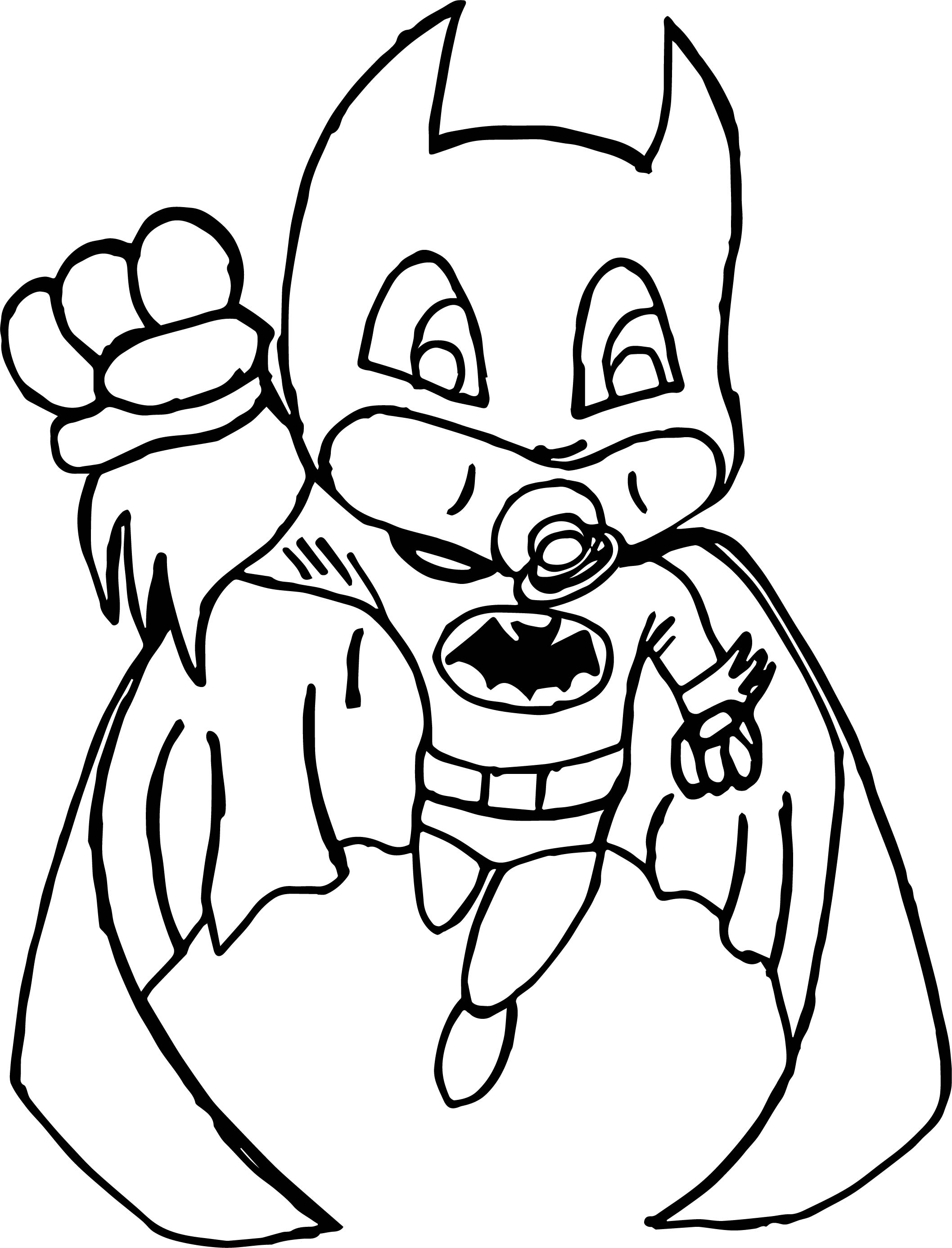 140+ Batman Coloring Pages 121