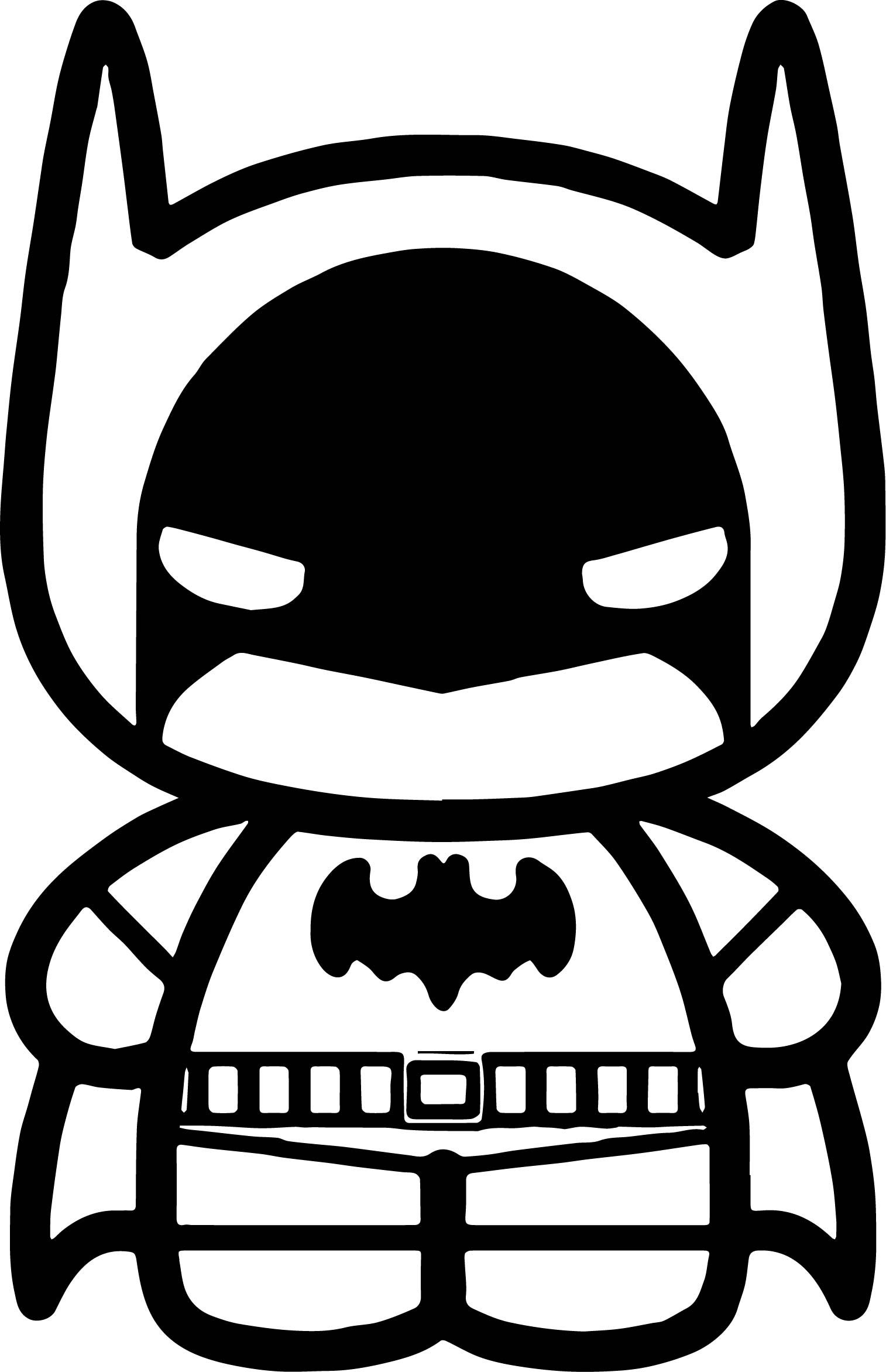 140+ Batman Coloring Pages 122