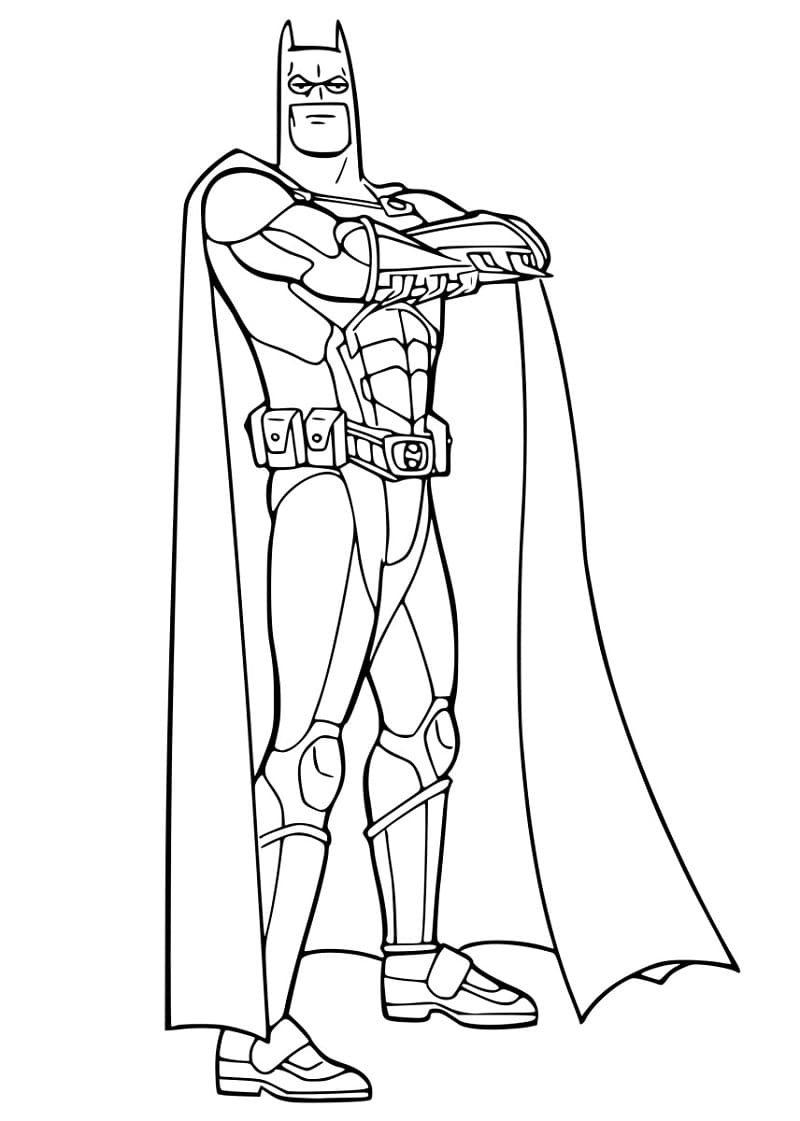 140+ Batman Coloring Pages 13