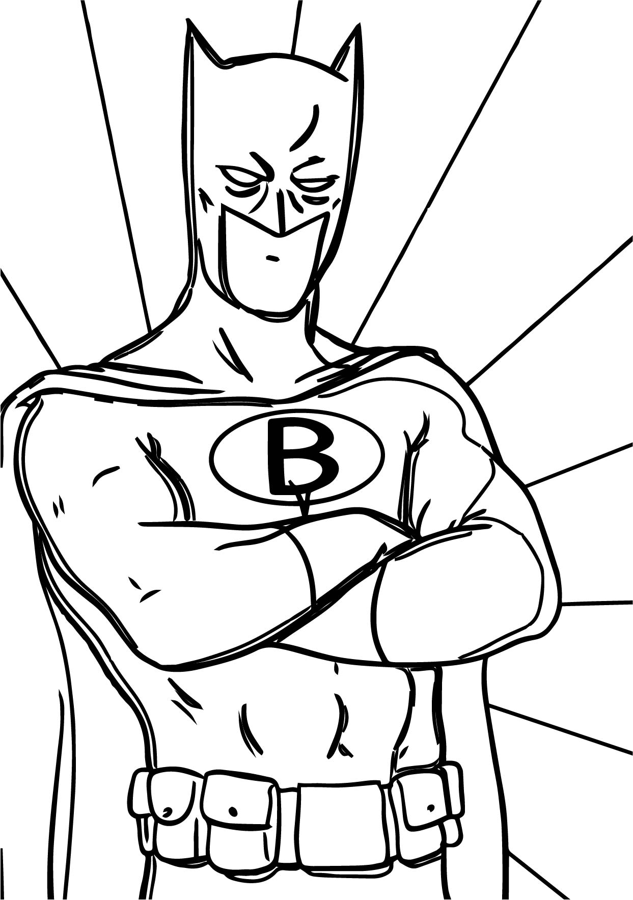 140+ Batman Coloring Pages 135