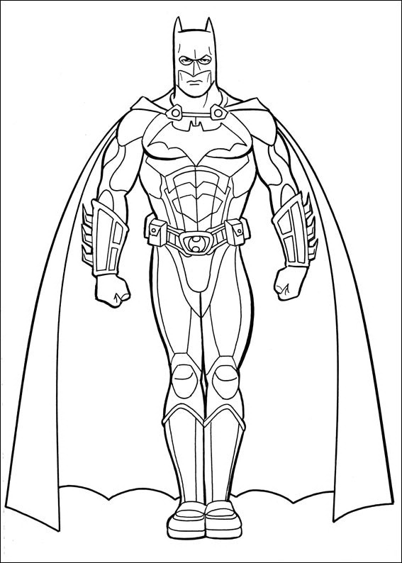 140+ Batman Coloring Pages 137