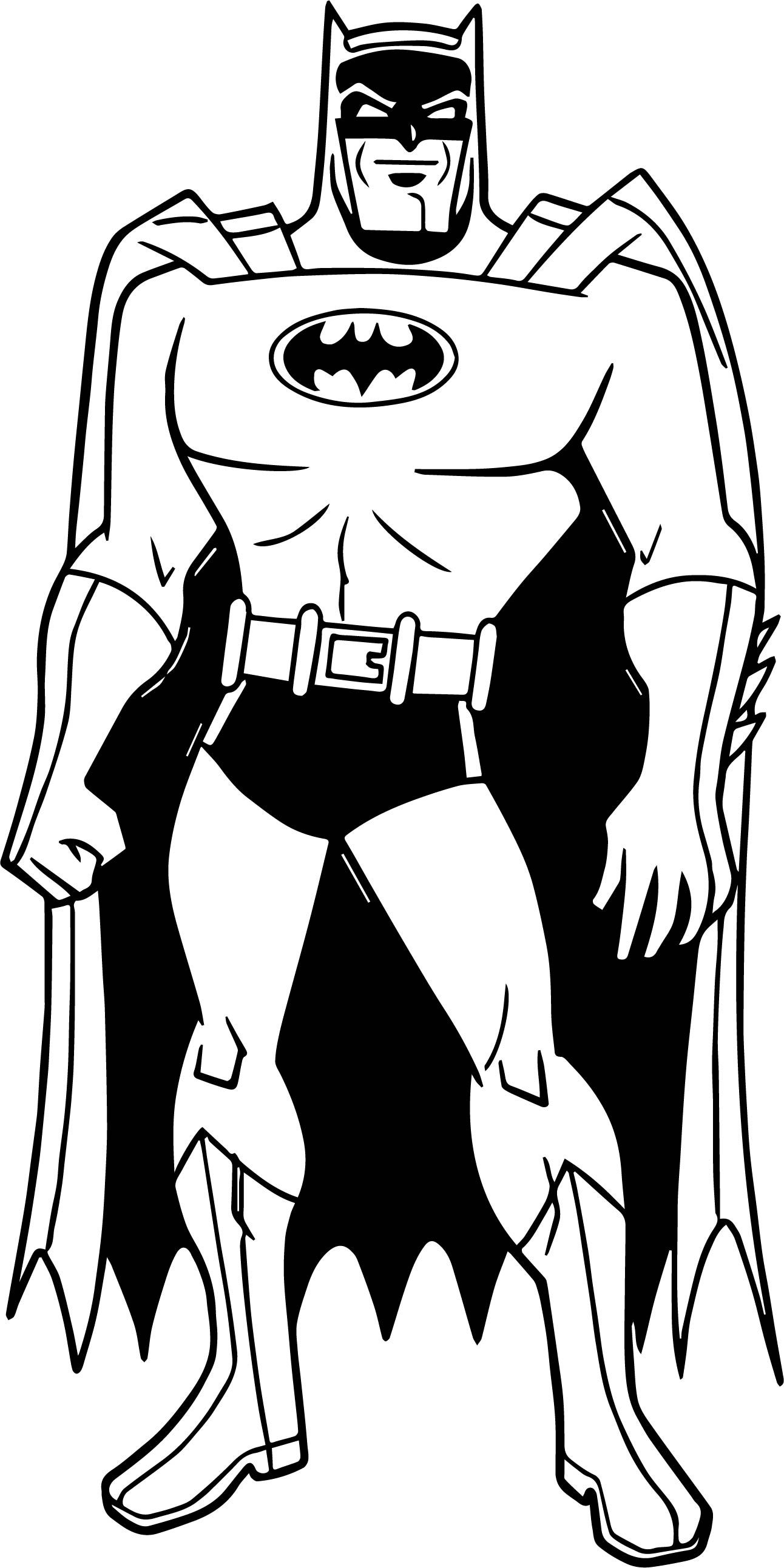 140+ Batman Coloring Pages 21