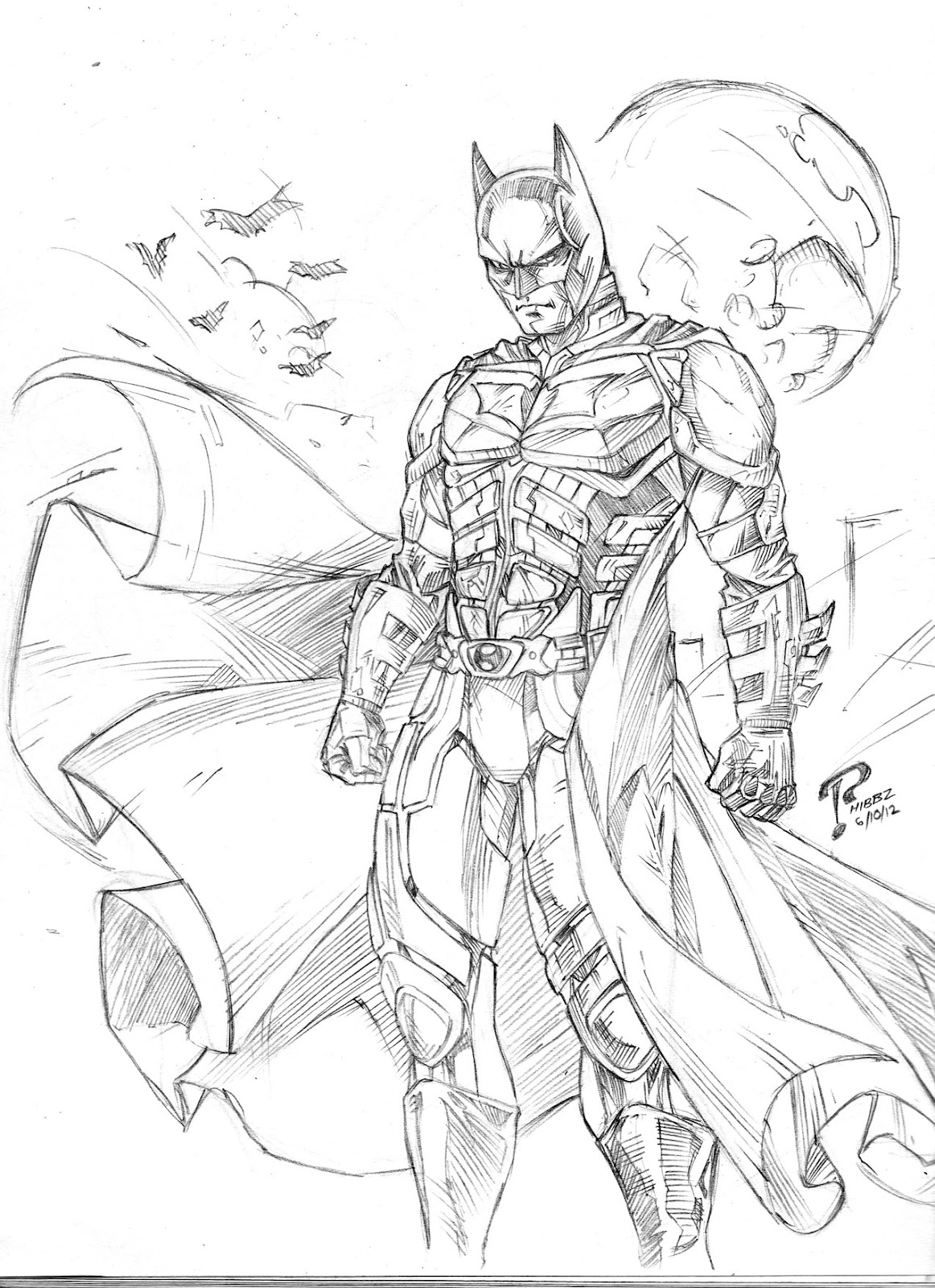 140+ Batman Coloring Pages 22