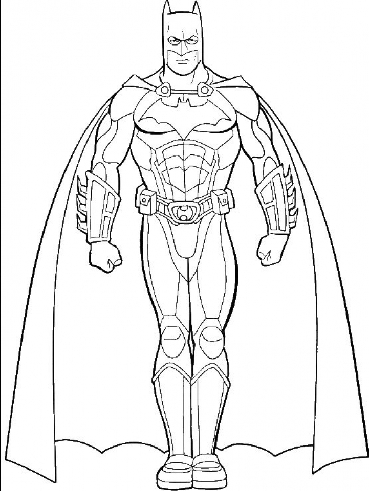 140+ Batman Coloring Pages 23