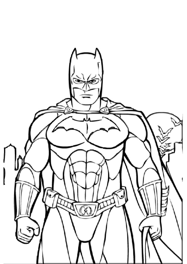 140+ Batman Coloring Pages 3