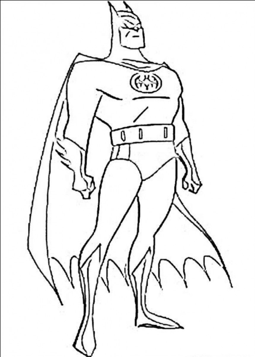 140+ Batman Coloring Pages 39