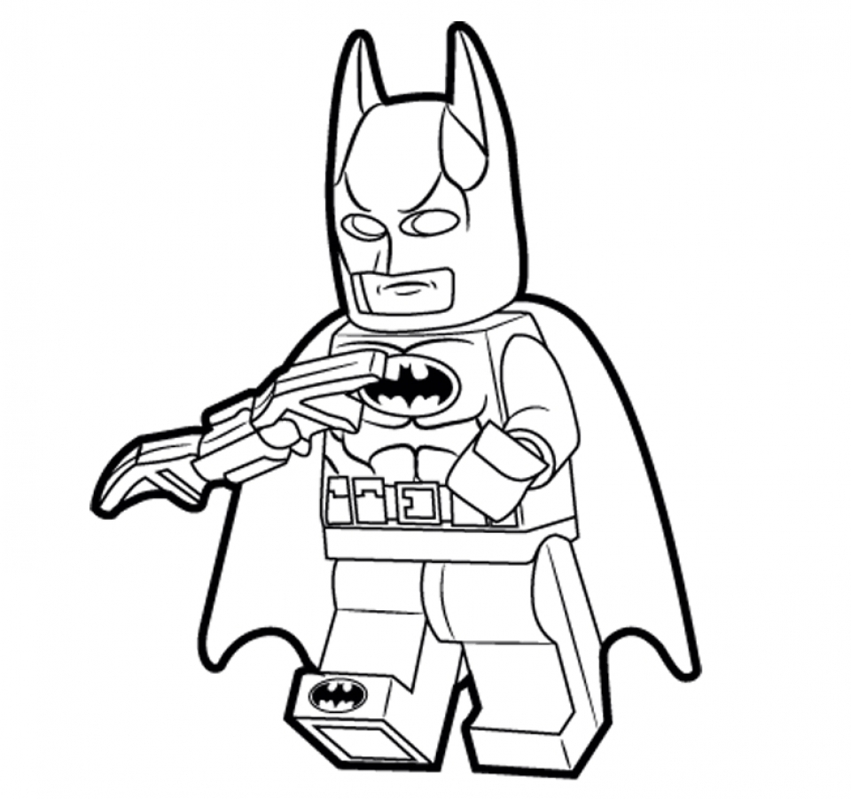 140+ Batman Coloring Pages 4