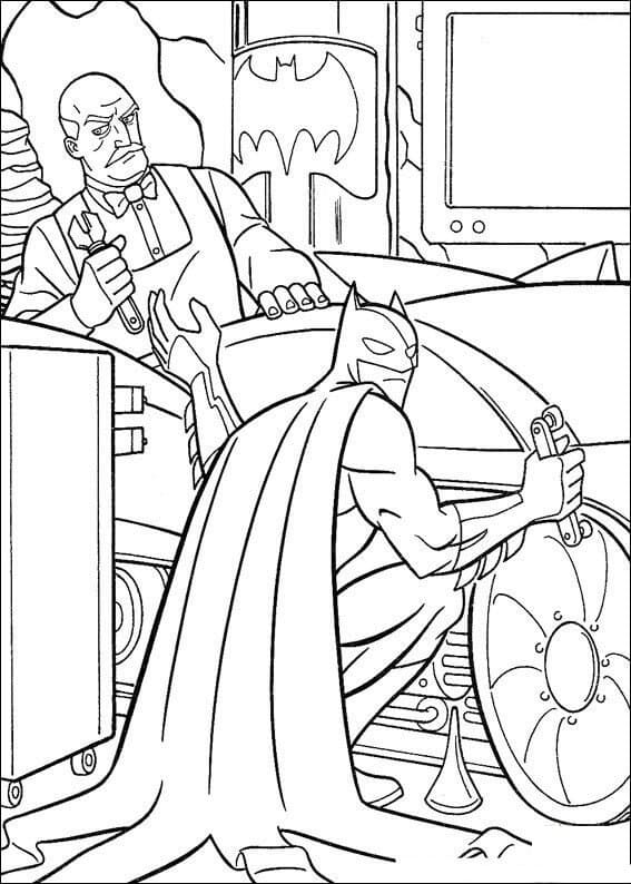 140+ Batman Coloring Pages 54