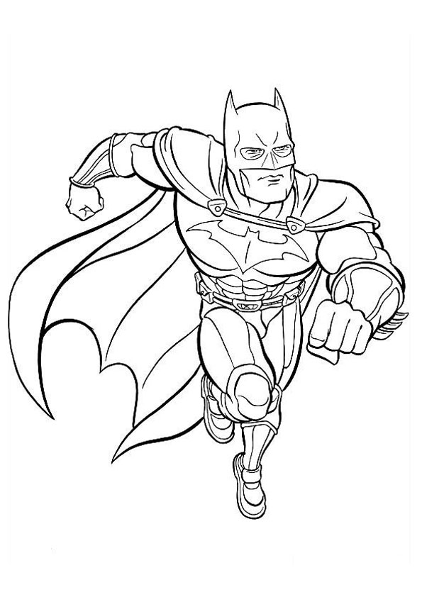 140+ Batman Coloring Pages 60