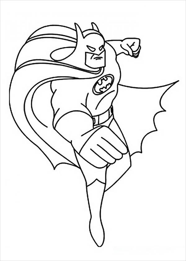 140+ Batman Coloring Pages 61