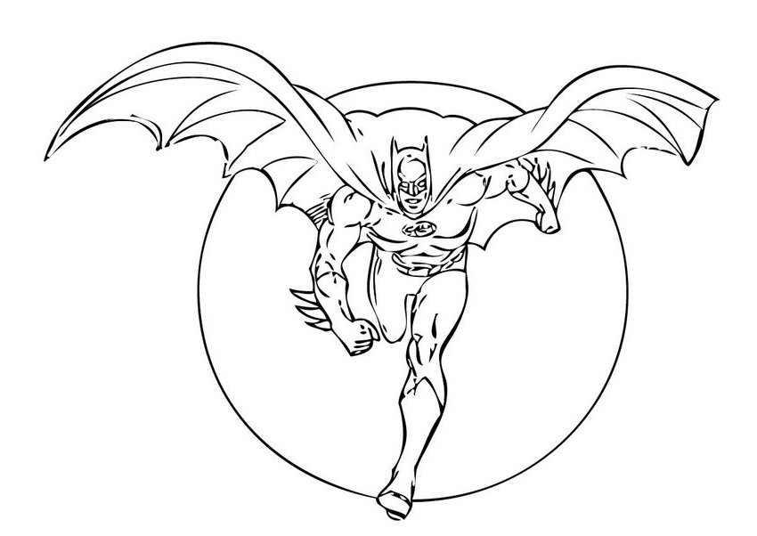 140+ Batman Coloring Pages 63