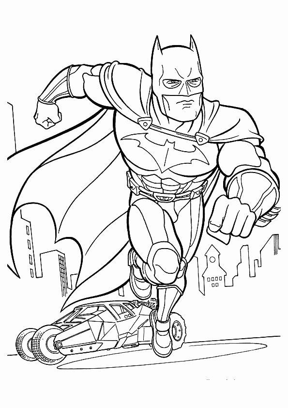 140+ Batman Coloring Pages 70