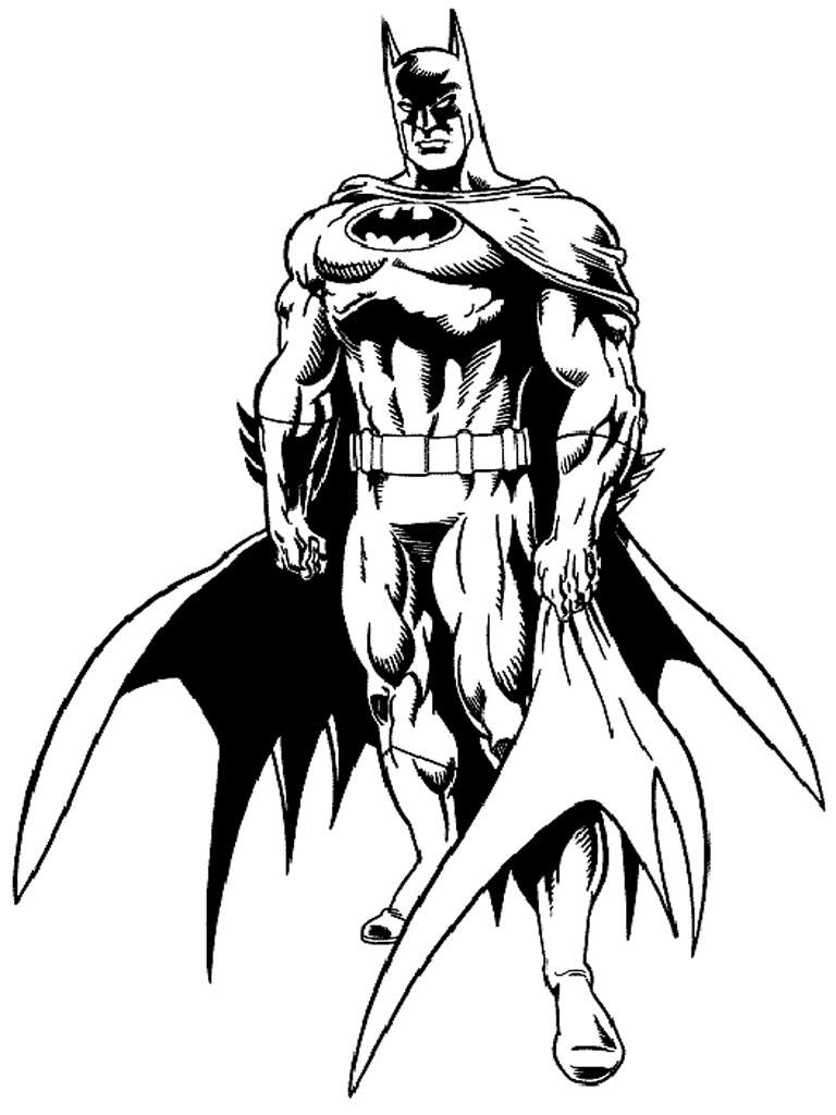 140+ Batman Coloring Pages 72