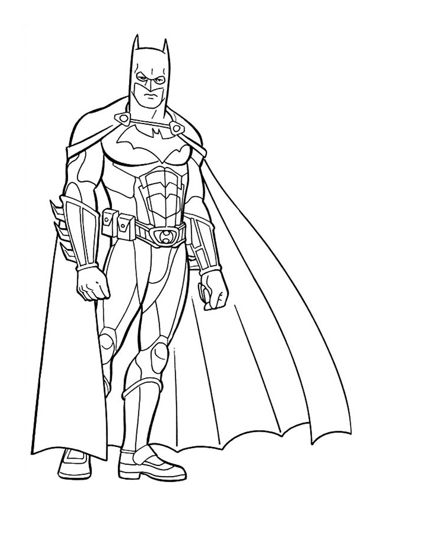 140+ Batman Coloring Pages 74