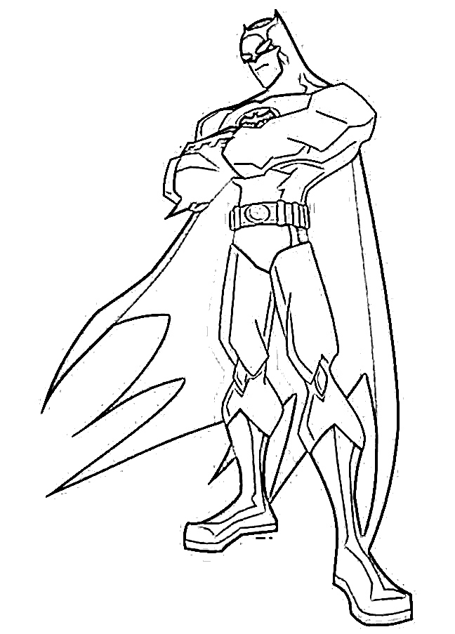 140+ Batman Coloring Pages 76