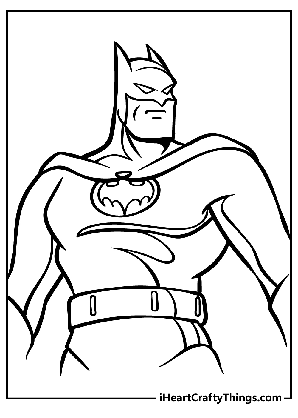 140+ Batman Coloring Pages 79