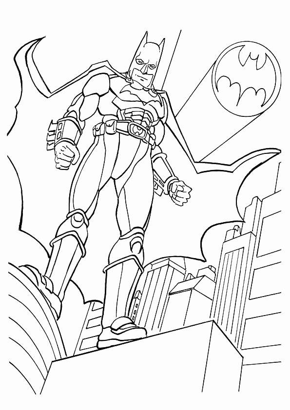 140+ Batman Coloring Pages 8